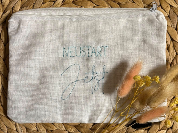 Motivationssprüche - redwork Stickdatei